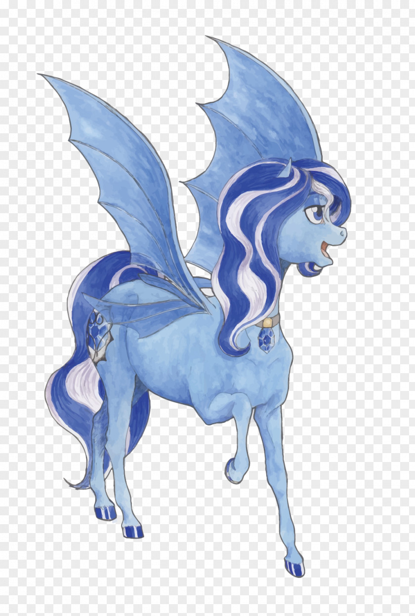Vector Pegasus Horse Cartoon PNG