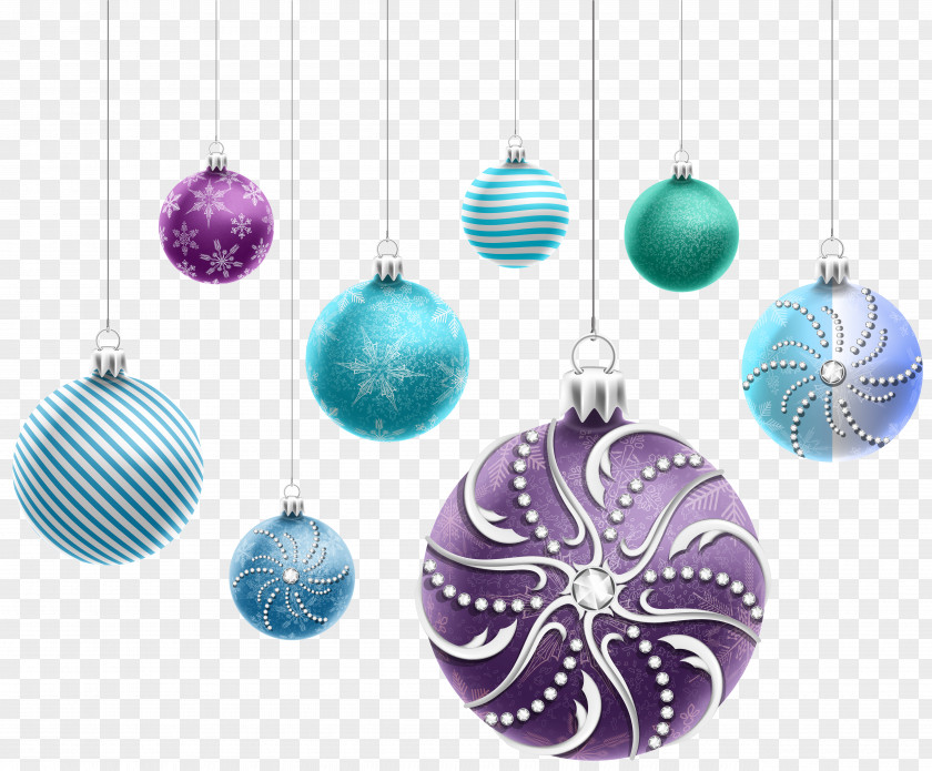 Beautiful Christmas Ornaments Clipart Image Ornament Decoration Clip Art PNG