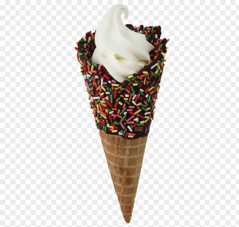 Crispy Ice Cream Cones Cone Chocolate Waffle PNG