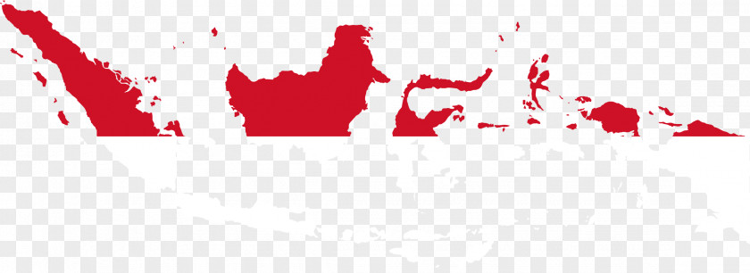 Indonesia Map Flag Of National PNG