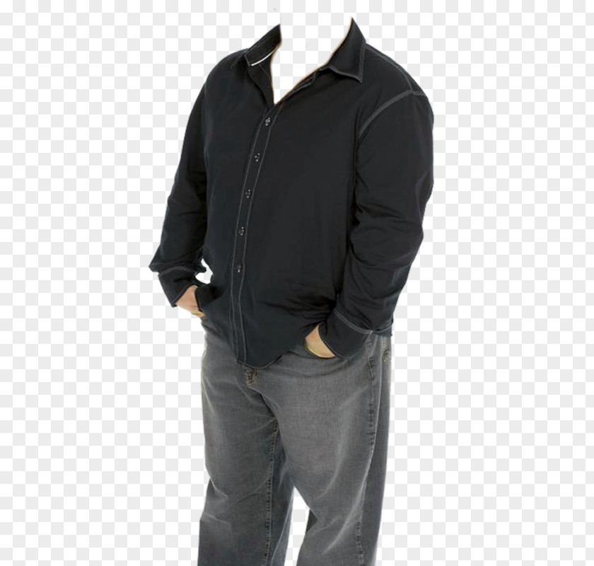 Jacket Outerwear Sleeve Neck Kevin James PNG
