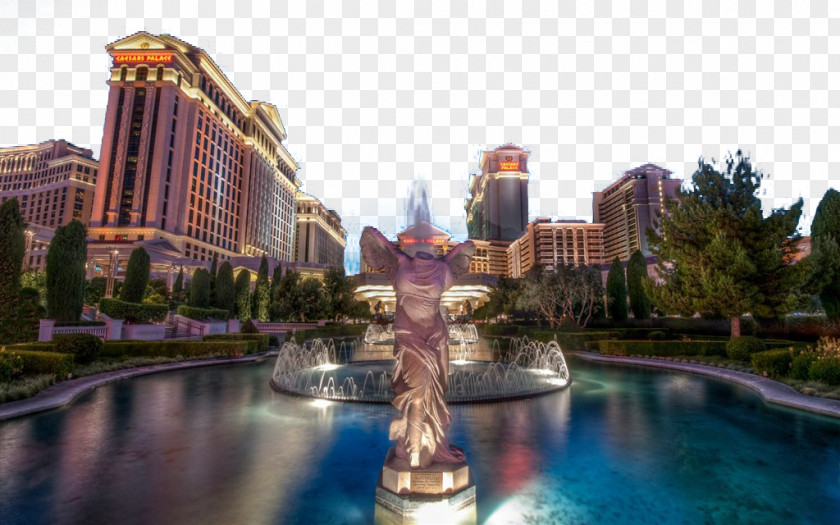 New York-New York Hotel And Casino Caesars Palace PNG and Palace, Las Vegas Nv Station McCarran International Airport, city big , headless statue near water fountain illustration clipart PNG