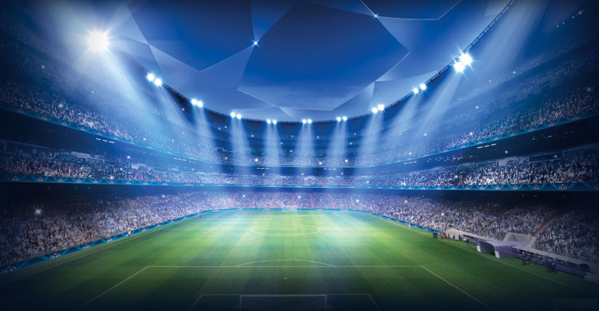 Three-dimensional Football Field 1080p Display Resolution High-definition Television Wallpaper PNG