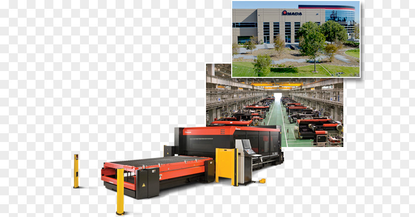 Amada Co Laser Cutting Machine Manufacturing Metal Fabrication PNG