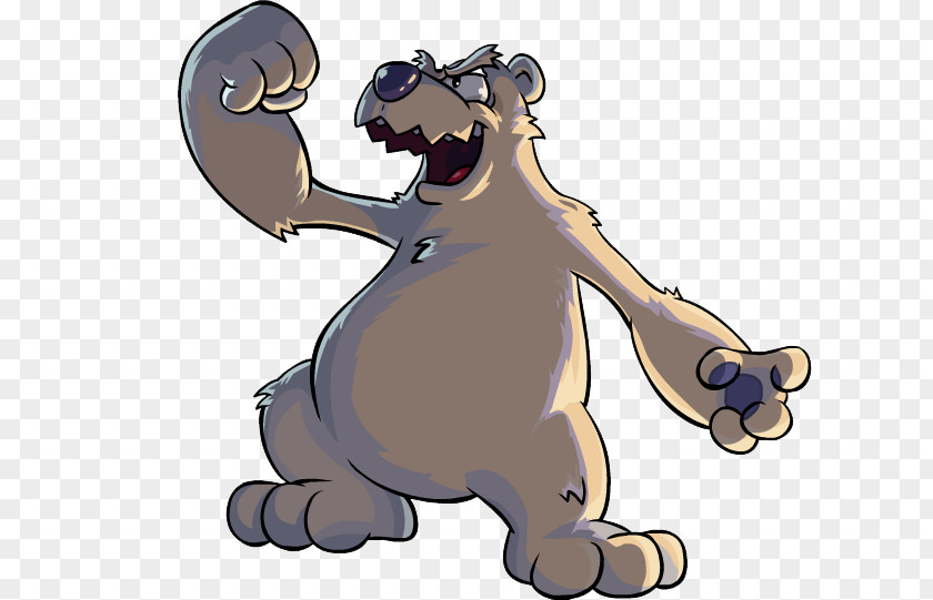 Bear Polar Dog Club Penguin PNG