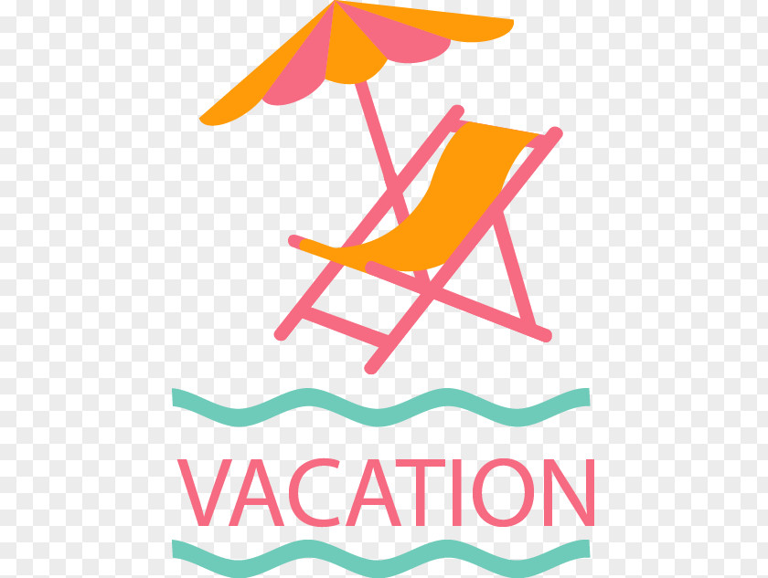 Color Tag Vector Material Summer Vacation Deckchair Chaise Longue Royalty-free PNG