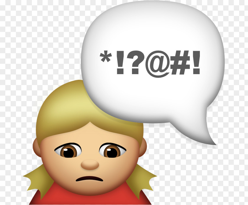 Emoji Child Abuse Language Profanity PNG