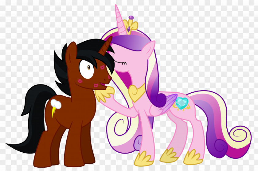 Kiss Mark Pony Princess Cadance Horse Clip Art PNG