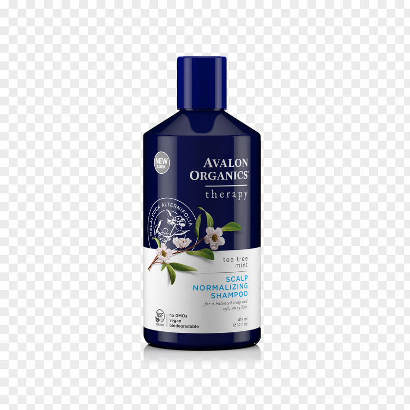 Shampoo Avalon Organics Medicated Anti-Dandruff Biotin B-Complex Thickening Hair Care PNG