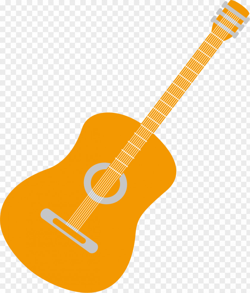 Guitar Vector Material Acoustic Ukulele Tiple Cuatro PNG