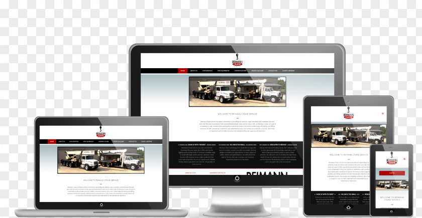 Crane Business Web Design PNG