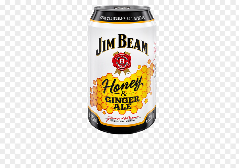 Ginger Ale Bourbon Whiskey Jim Beam Fizzy Drinks PNG