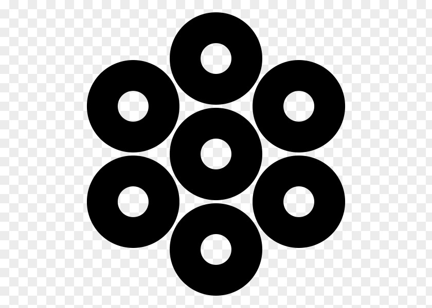 Japan Mon Circled Dot Crest Heraldry PNG