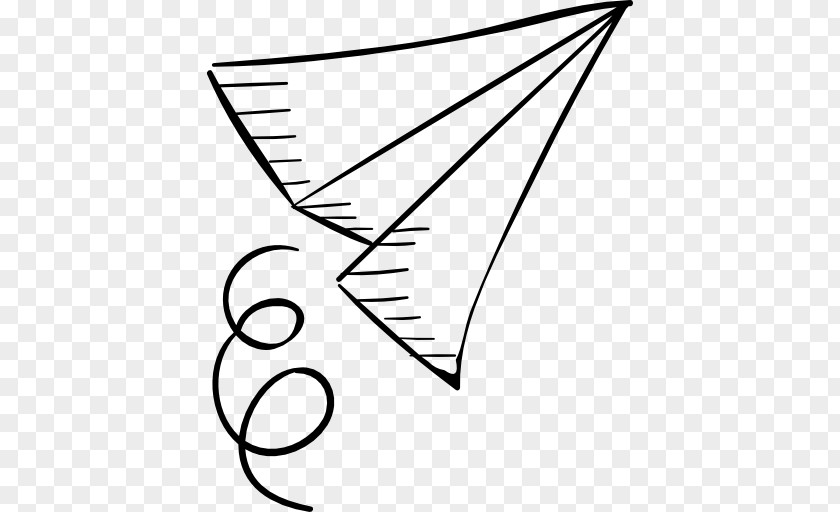 Painted Paperrplane Free Paper Plane Airplane PNG