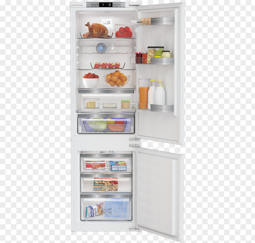 Refrigerator Auto-defrost Freezers Refrigeration Grundig PNG