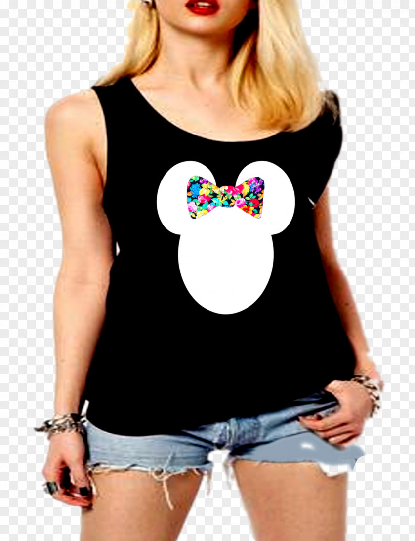 T-shirt Printed Sleeveless Shirt Top Concert PNG