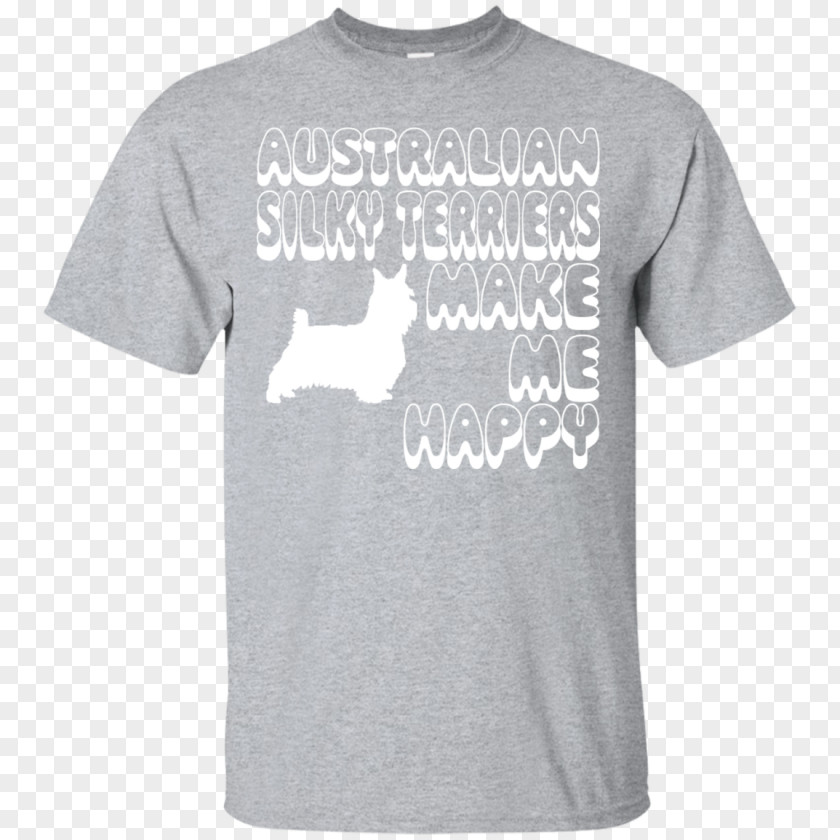 Australian Silky Terrier T-shirt Hoodie Clothing Sleeve PNG