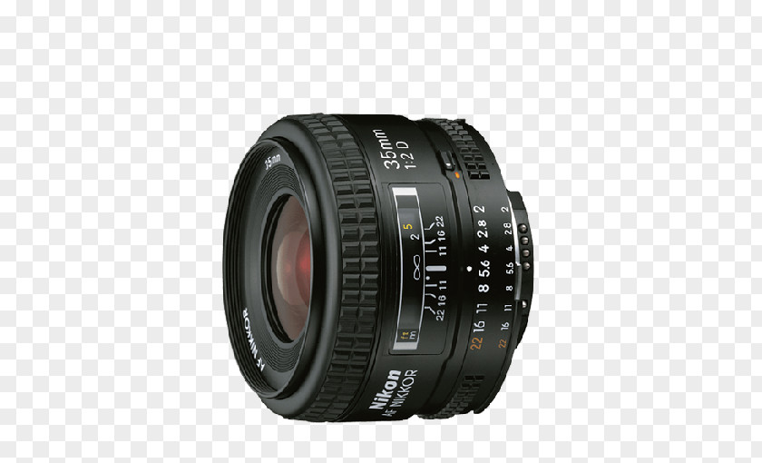 Camera Lens Nikon AF Nikkor 50 Mm F/1.8D AF-S DX 35mm F/1.8G 33mm F/2.0 Photography PNG