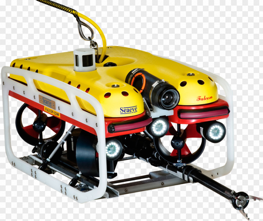 Carrying Tools Remotely Operated Underwater Vehicle Subsea Deep Sea Light PNG
