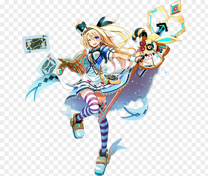 Cosmic Break CyberStep Illustration Character Lily Rain PNG