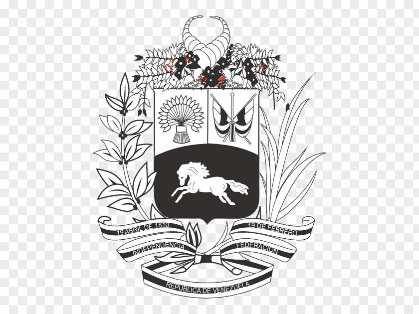 Escudo Coat Of Arms Venezuela Logo Illustration Escutcheon PNG