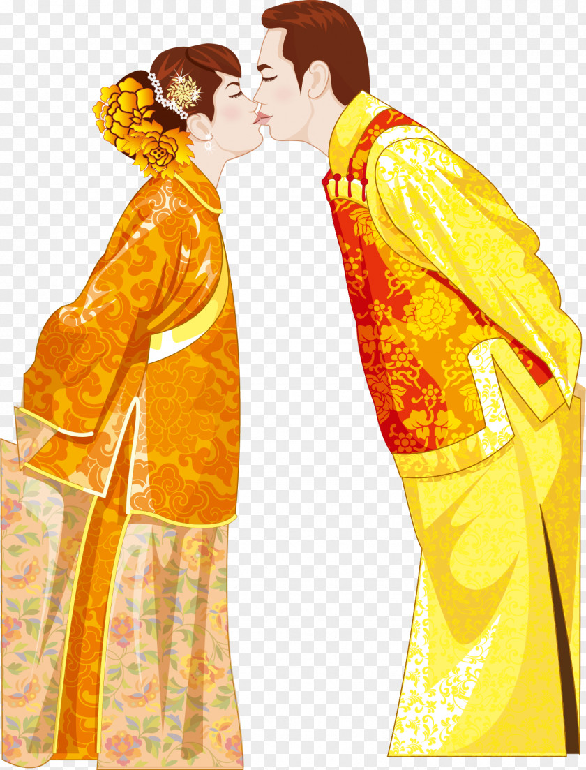 Kiss New Man Marriage PNG