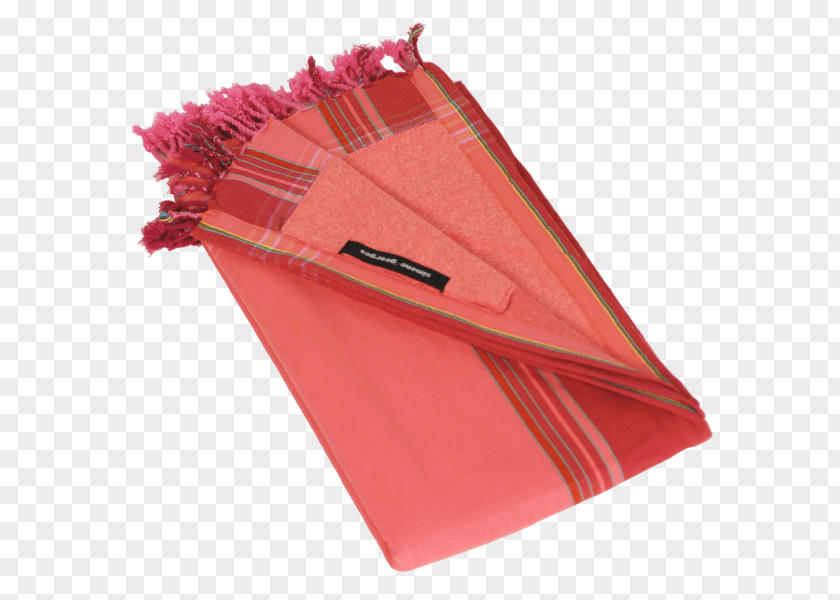 Pagne Traditionnel Cloth Napkins Kikoi Apricot PNG