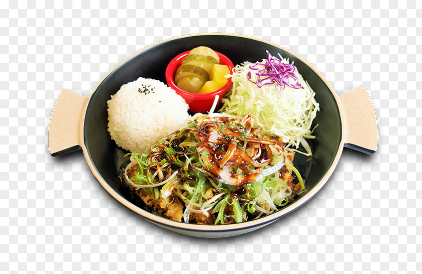 Salad Thai Cuisine Tonkatsu Lunch Chinese Hamburg Steak PNG
