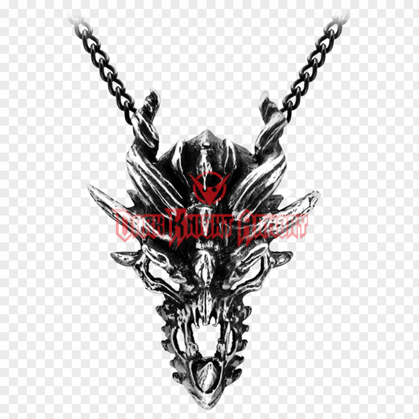 Skull Viking Charms & Pendants Necklace Pewter Jewellery PNG