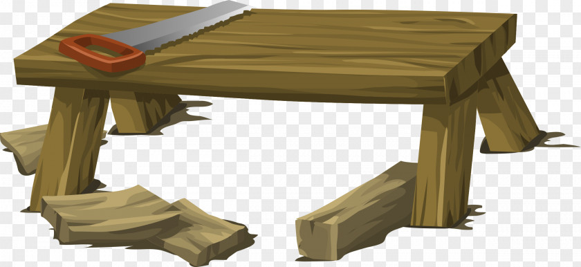 Table Wood Workbench Desk PNG