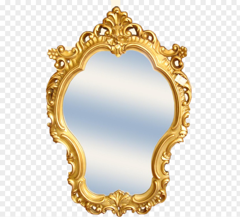 Bar Mirror Oval PNG
