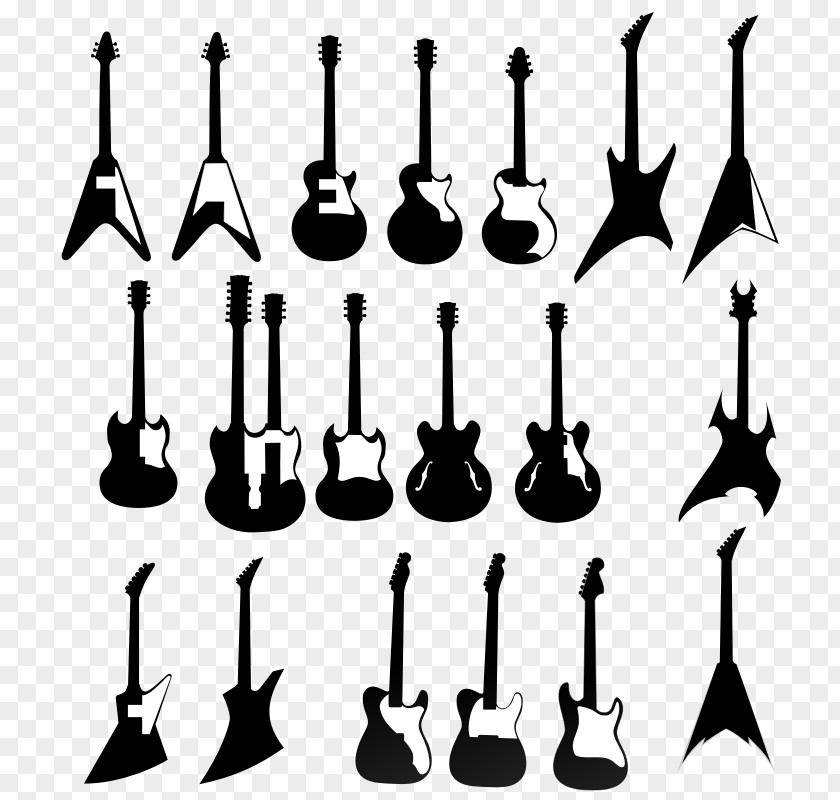 Guitar Images Pictures Acoustic Electric Shape PNG