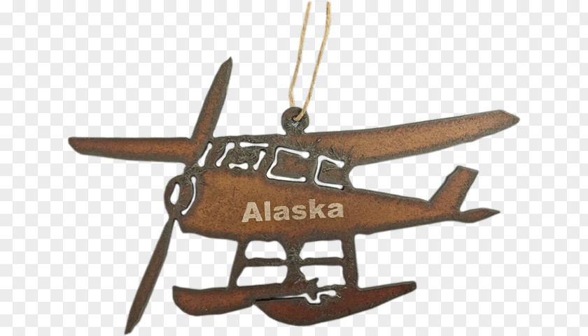Maple Leaf Ornament Helicopter Airplane Wood Propeller PNG