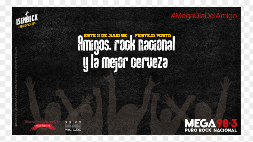 Mega 98.3 Advertising Friendship Day Brand Rock PNG