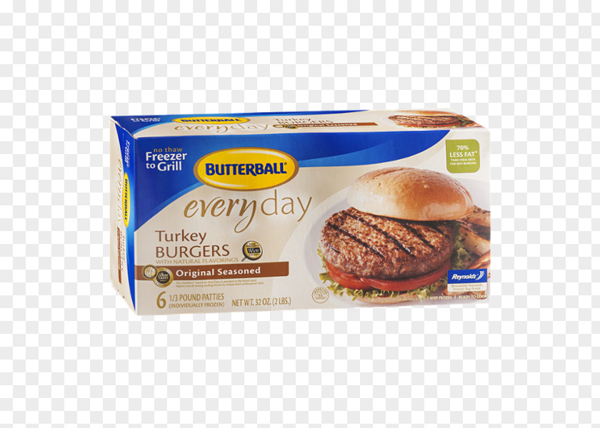 Sausage Hamburger Butterball Turkey Meat Patty PNG