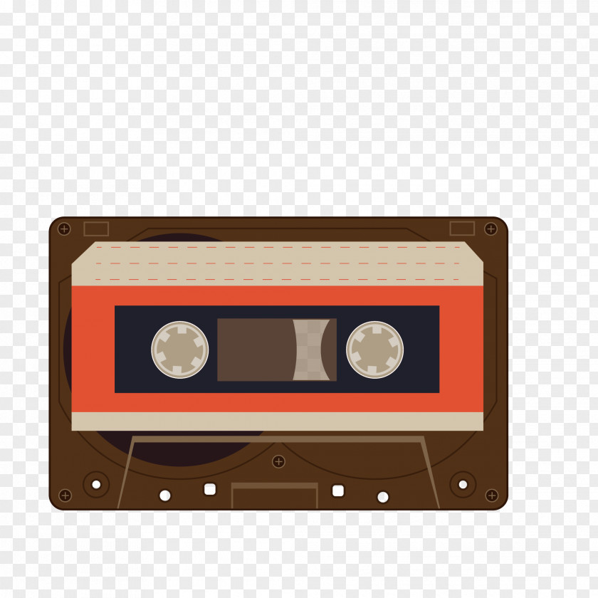 Watching Vector Graphics Cassette Tape Illustration Radio PNG