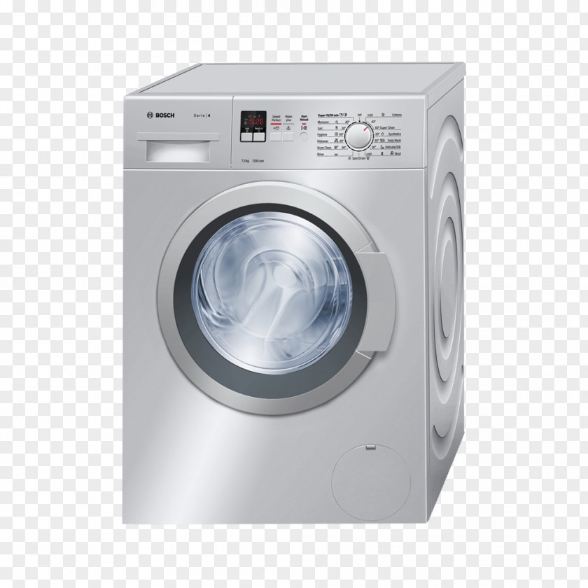 Automatic Washing Machine Machines Robert Bosch GmbH Serie 4 WAK24168 Haier PNG