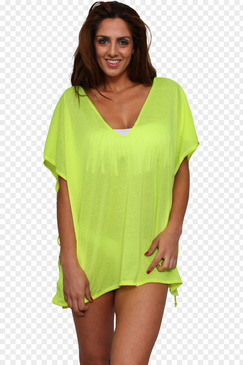 Beach Dress T-shirt Shoulder Sleeve Costume PNG