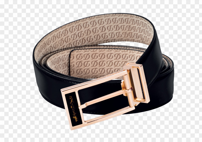 Belt Tobacco Pipe S. T. Dupont Leather Buckle PNG