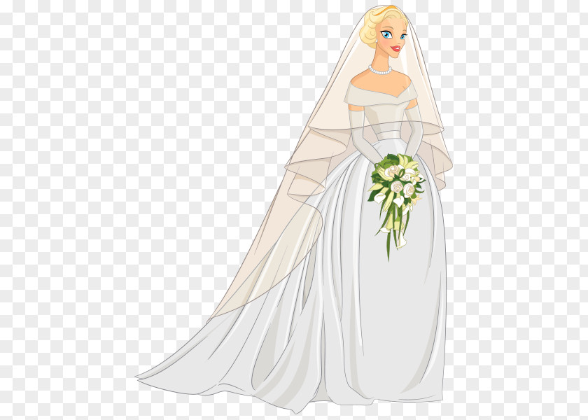 Bride Illustration Vector Graphics Religious Veils Drawing PNG