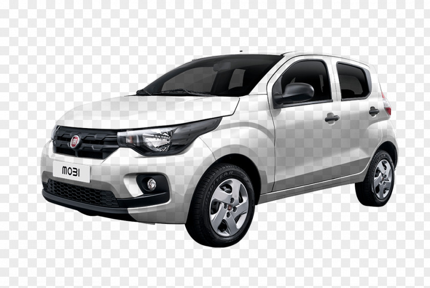 Fiat Mobi Car Automobiles 8V PNG