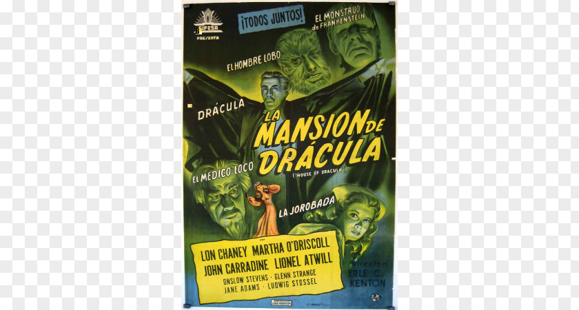 Lon Chaney Jr YouTube Advertising Real Estate House Of Dracula PNG