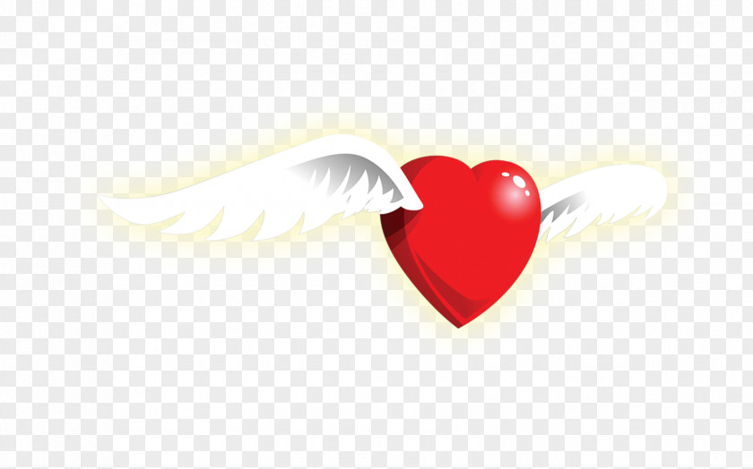 Love Angel Heart Computer Wallpaper PNG