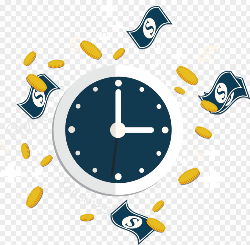 Time Is Money Alarm Clock Device Stock Photography Icon PNG