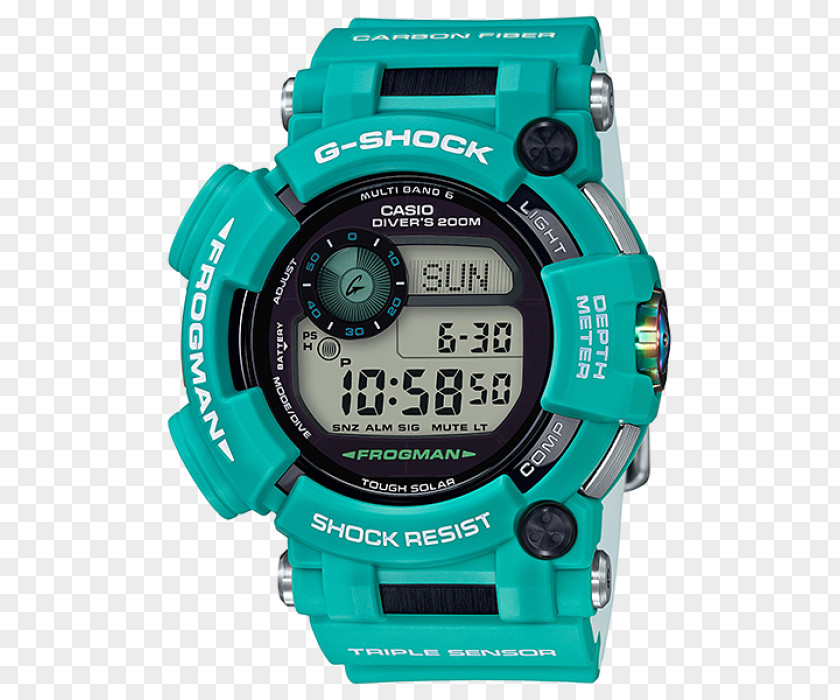Watch Master Of G Casio G-Shock Frogman GWF-D1000MB PNG