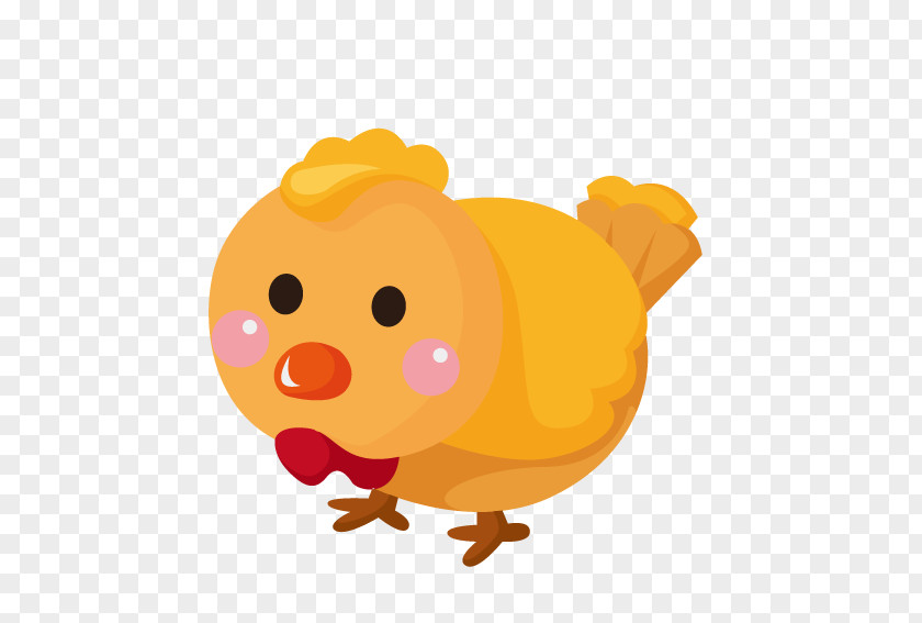 Cartoon Chick Chicken Illustration PNG