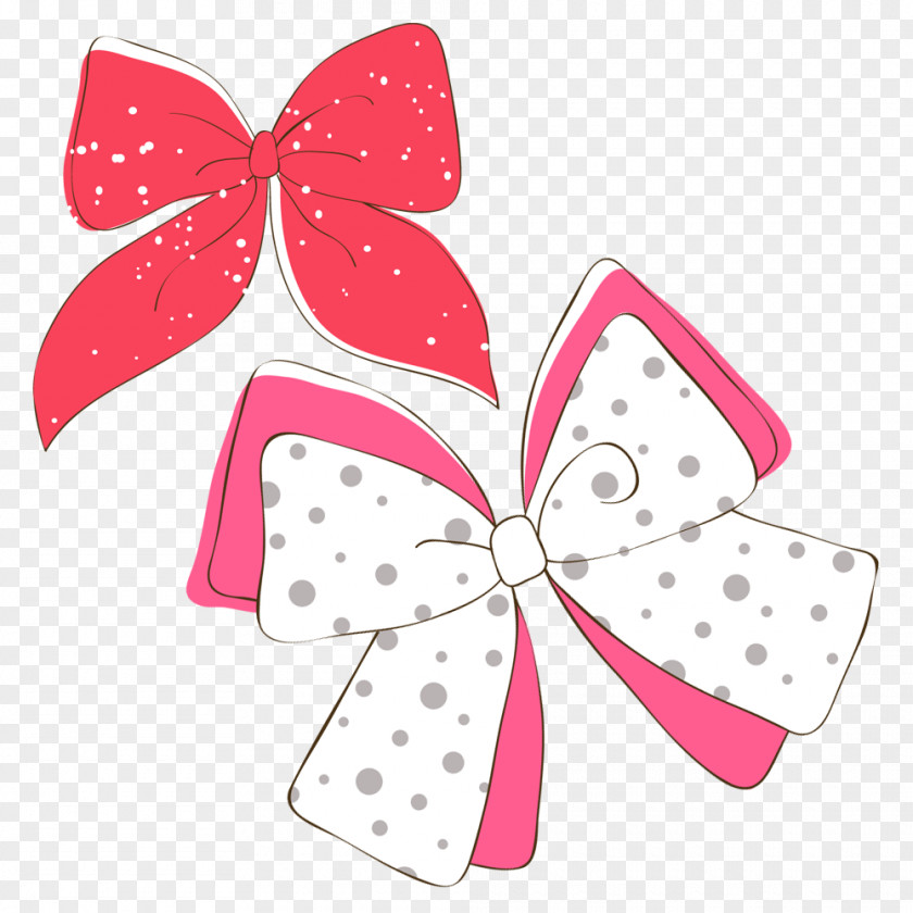 Cute Butterfly Ribbon Shoelace Knot Cartoon Animation PNG