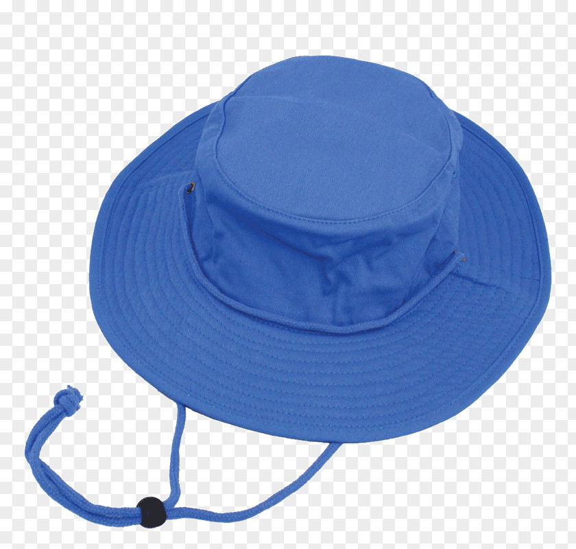 Design Sun Hat Cobalt Blue PNG