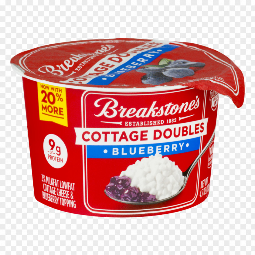 Milk Breakstone's Cottage Doubles Cheese Cream Lowfat PNG