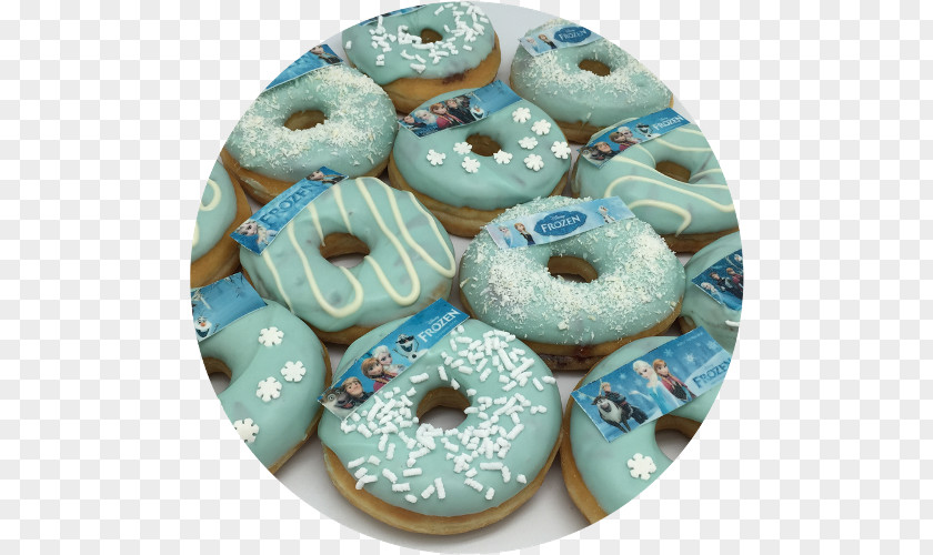 MINI DONUTS Donuts Turquoise Powdered Sugar Finger Food PNG